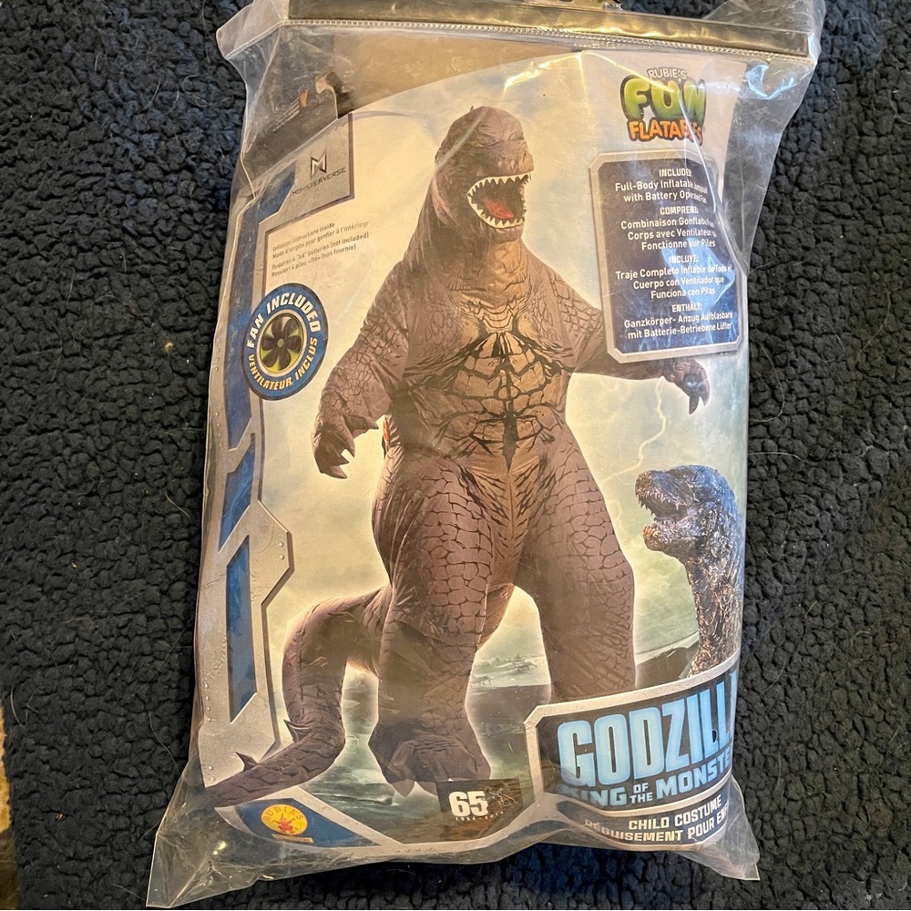 Godzilla Inflatable Kid’s Halloween Costume KOTM